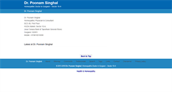Desktop Screenshot of homeohealthclinic.com