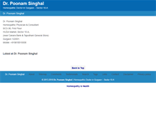 Tablet Screenshot of homeohealthclinic.com